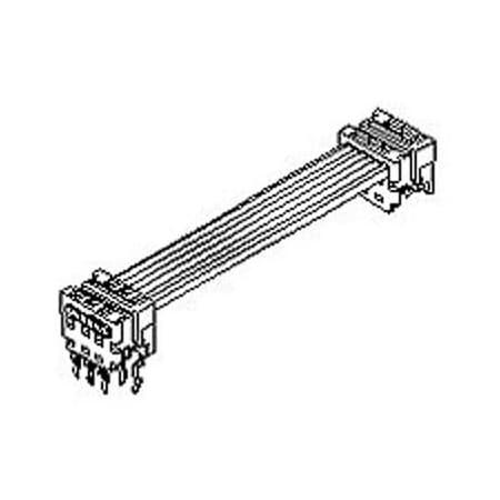 Molex Ribbon Cables / Idc Cables 26Ckt Picoflex 80Mm T Picoflex 80Mm Long 923162608